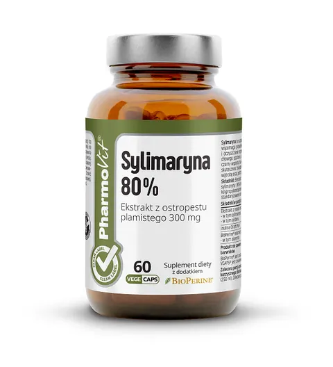 Sylimaryna 60 Kapsułek, 30.18 g Clean Label Pharmovit