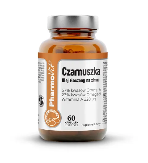 Czarnuszka 60 Kapsułek, 44.16 g Clean Label Pharmovit