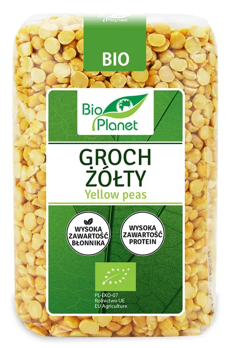 Groch Żółty BIO 500 g Bio Planet