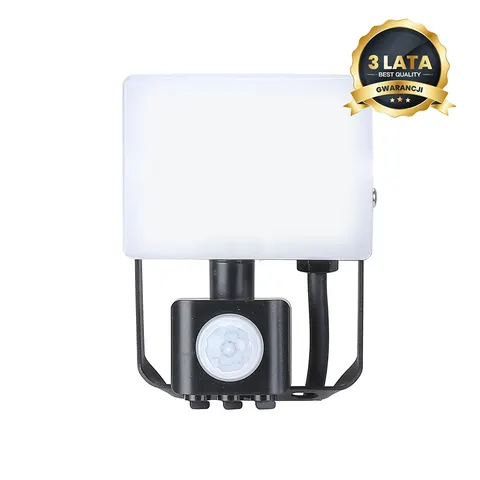 Naświetlacz 10W LED czujnik PIR 5000K 950Lm EKN9017