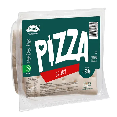SPODY DO PIZZY BEZGLUTENOWE 230 g - INCOLA