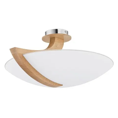 Lampa sufitowa CALMI 3xE14 plafon drewno Alfa 90058