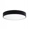Plafon CLEO 60cm czarny 5xE27 Temar klosz szklany mleczny