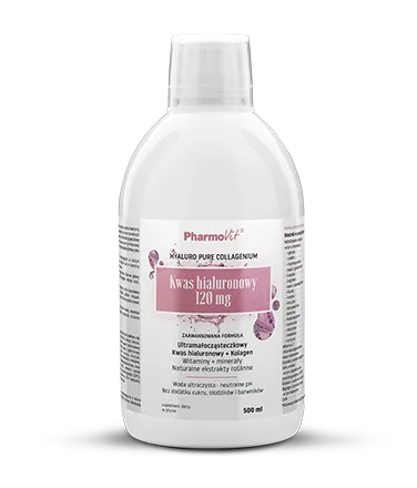 Kwas Hialuronowy 120 mg 500 ml Pharmovit