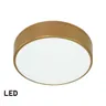Plafon CLEO 40cm złoty 43W LED 4000K Temar klosz szklany mleczny