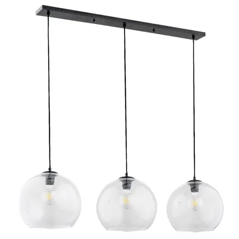Lampa sufitowa VALENCIA 3xE27 czarna Alfa 63049