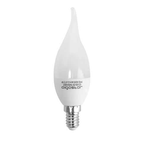 Żarówka E14 4W LED płomyk 3000K 340Lm Aigostar CL37