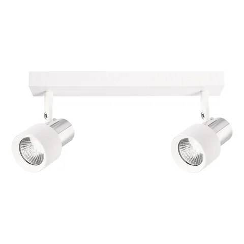 Lampa sufitowa Cino 2xGU10 Biały + Chrom ML9946 Milagro