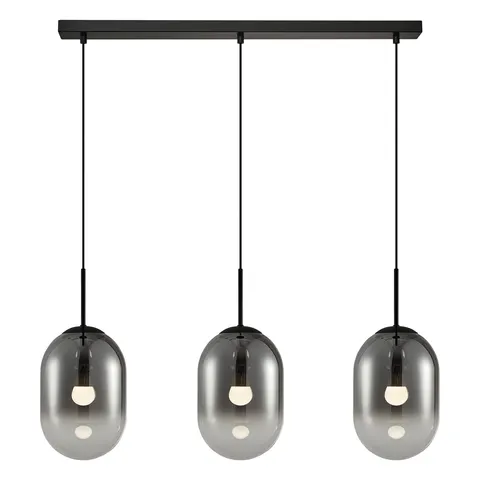 Lampa wisząca ALIAS BLACK 3xE14 ML0321 Milagro