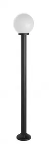 Lampa ogrodowa KULA 170cm czarna stojąca słupek E27 K 5002/1/K 200
