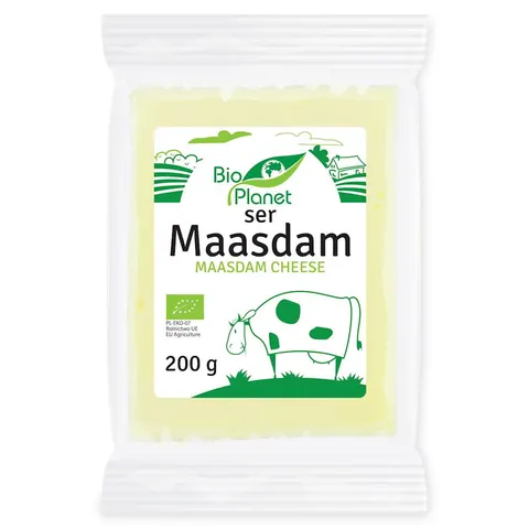 Ser Maasdam BIO 200 g Bio Planet