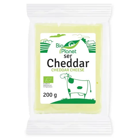 Ser Cheddar BIO 200 g Bio Planet