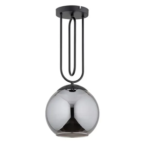 Lampa sufitowa Rita 61193 Alfa 1xE27 LED Metal Czarny