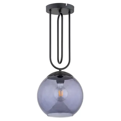 Lampa sufitowa Rita 61195 Alfa 1xE27 LED Metal Czarny