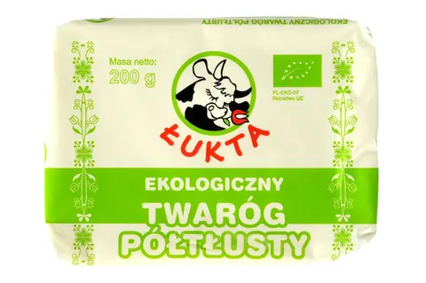 Twaróg Półtłusty BIO 200 g Eko Łukta