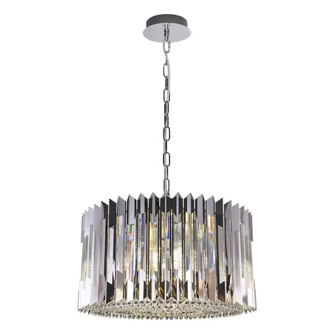 Żyrandol RITZ 12xE14 kryształ chrom Milagro ML0396 Glamour