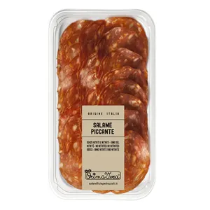Salami Piccante Plastry Bezglutenowe BIO 70 g Primavera
