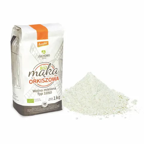 Mąka Orkiszowa Typ 1050 Demeter BIO 1 kg Juchowo
