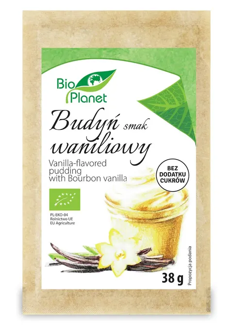 Budyń o Smaku Waniliowym BIO 38 g Bio Planet