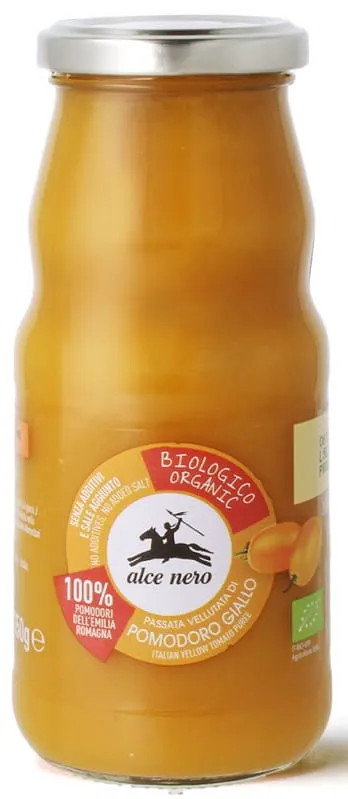Sos Pomidorowy Passata z Żółtych Pomidorów BIO 350 g Alce Nero