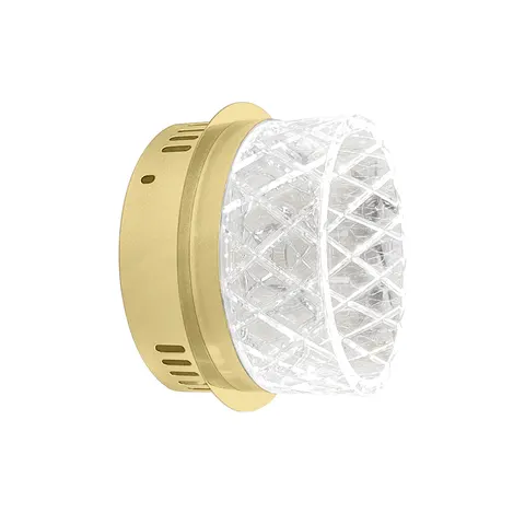 Kinkiet ELEGANCE 9W LED złoty 500Lm 4000K Milagro ML0994