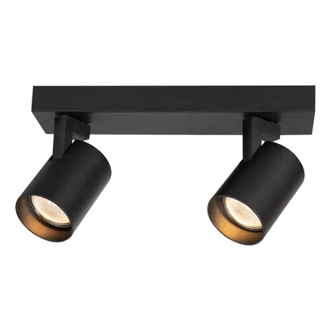 Lampa sufitowa spot VOLF ML0678 Milagro 2xGU10 Aluminium Czarny