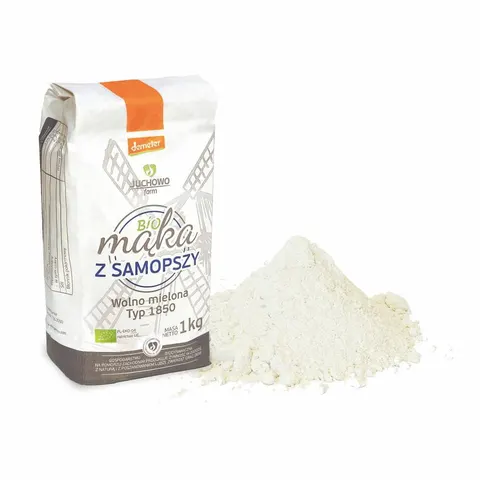 Mąka z Samopszy Typ 1850 Demeter BIO 1 kg Juchowo