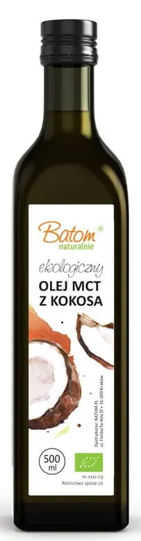 Olej MCT z Kokosa BIO 500 ml Batom