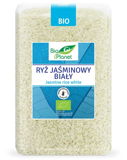 Ryż Jaśminowy Biały Bezglutenowy BIO 2 kg Bio Planet