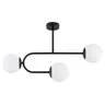 Lampa sufitowa Stellar 62527 Alfa 3xE14 LED Metal Czarny