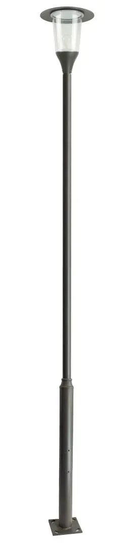 METIS MTS-ME27-H4400 lampa ogrodowa stojąca 438cm 1xE27 IP65 ciemny popiel