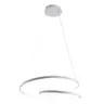 Lampa sufitowa REINA biała wisząca Ring Italux PND-21692-M-WH