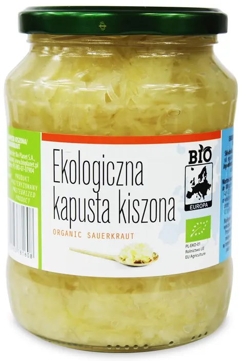 Kapusta Kiszona BIO 680 g (410 g) Bio Planet