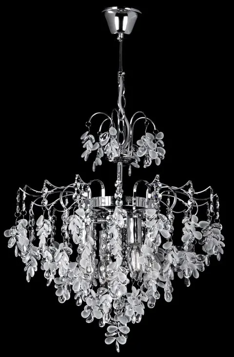 Lampa sufitowa FLORES 4xE14 chrom wisząca W-E2663/4 Venti