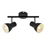 Spot RIADO 2xE14 czarny kinkiet lampa plafon Reflektor Italux SPL-3422-2-B
