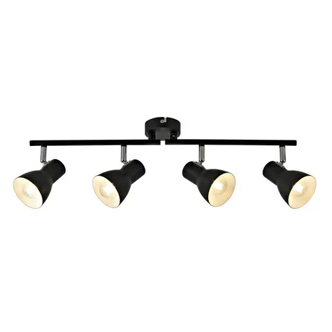 Spot RIADO 4xE14 czarny lampa plafon Reflektor Italux SPL-3422-4-BL