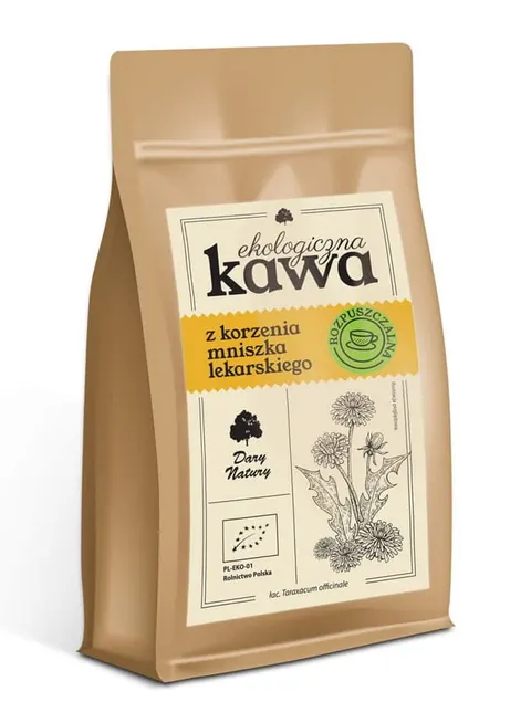KAWA Z KORZENIA MNISZKA LEKARSKIEGO BEZGLUTENOWA BIO 200 g - DARY NATURY
