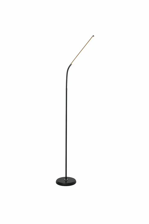 Lampa podłogowa MESO 8W LED czarna 170cm 300Lm CCT 0097
