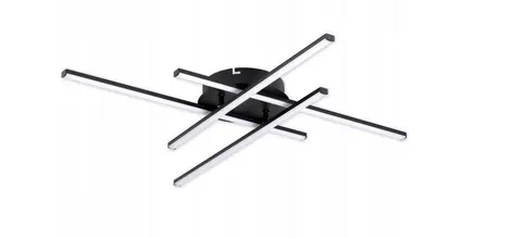 Plafon GRANDO MODENA 35W LED czarny 3 paski 87m 4000K 7120 LVT