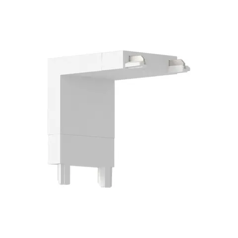 Slim Magnetic Track Narożnik Biały dół L ML2214 Milagro