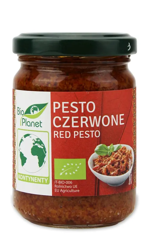 Pesto Czerwone BIO 140 g Bio Planet