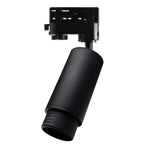 Track Light MICA BLACK ZOOM czarny 1xGU10 3-obwodowe Milagro ML7371