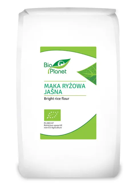 Mąka Ryżowa Jasna BIO 1 kg Bio Planet