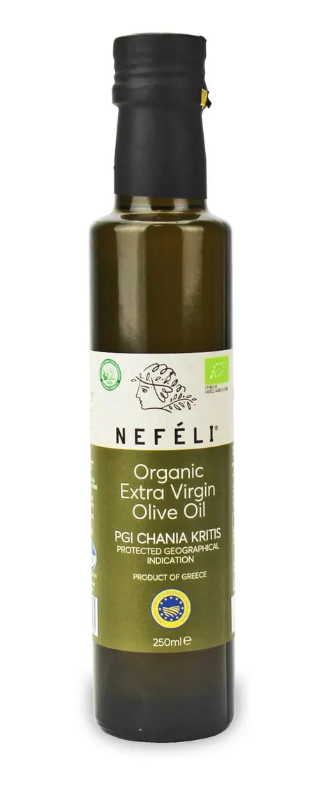 Oliwa z Oliwek Extra Virgin Kreta P.G.I. BIO 250 ml Nefeli