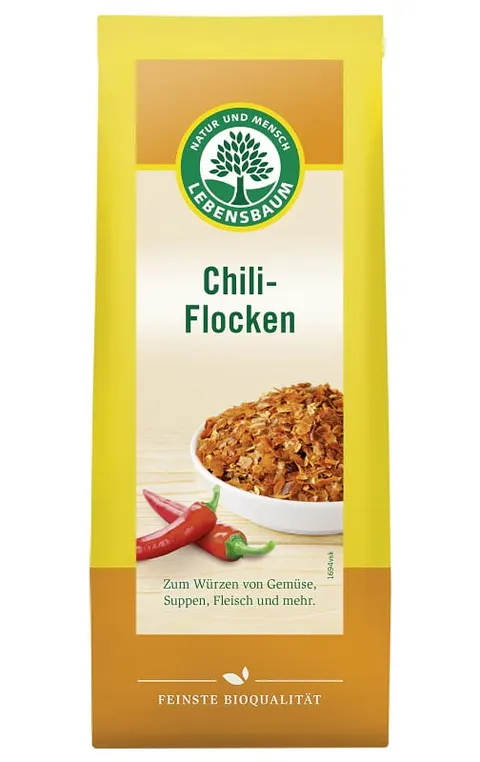 Płatki Chili BIO 45 g Lebensbaum