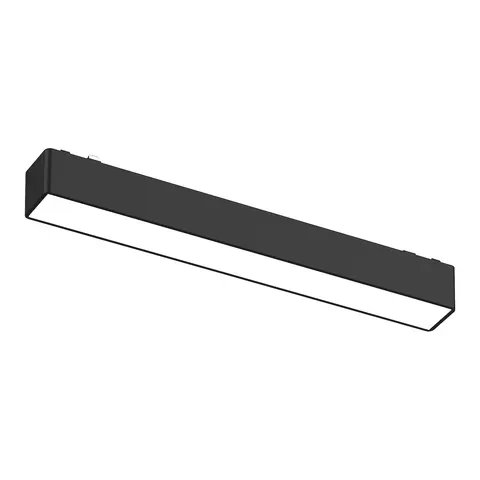 Slim Magnetic Track Czarny 23cm 10W LED Tuya CCT 48V Milagro ML2587