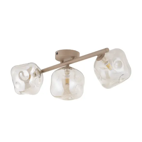 Lampa sufitowa LAVA Sabia 3xG9 beżowa plafon 11105 TK Lighting