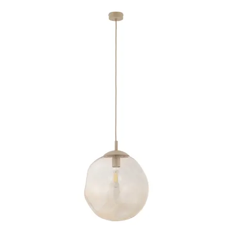 Lampa sufitowa LAVA Savia beżowa wisząca 11325 TK Lighting