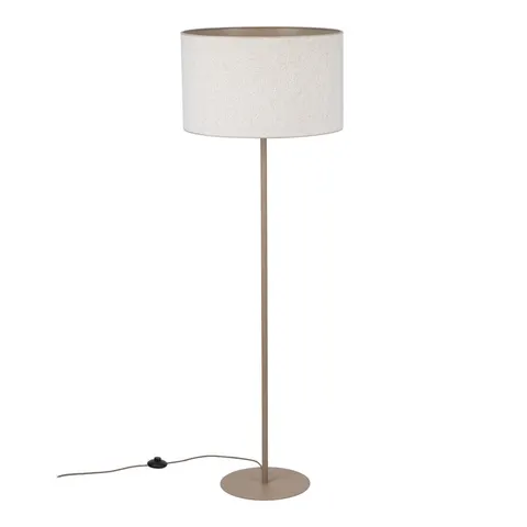 Lampa podłogowa VELLUM 1xE27 150cm abażur beżowa 16168