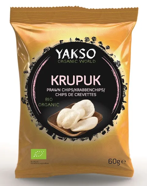 Prażynki Krewetkowe BIO 60 g Yakso